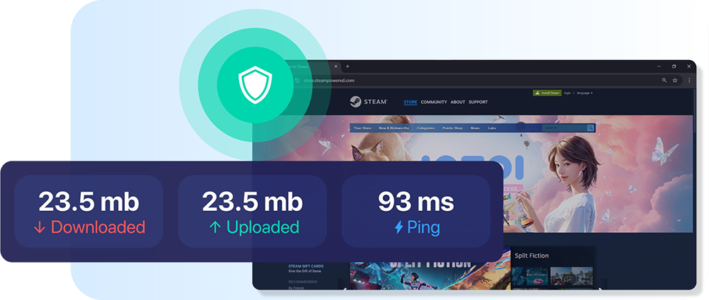Unleash Ultra-Fast Streaming, Gaming & Downloads with the World's Fastest VPN